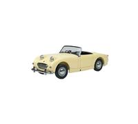 Modelo De Coche Vintage 1:18 para Austin Healey Sprite Colección De Aleación De Tres Colores Modelo De Coche Adornos Decorativos Decoraciones De Mesa(Yellow)