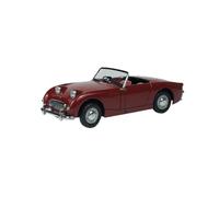 Modelo De Coche Vintage 1:18 para Austin Healey Sprite Colección De Aleación De Tres Colores Modelo De Coche Adornos Decorativos Decoraciones De Mesa(Red)