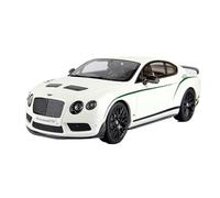Modelo De Coche Vintage 1:18 para Bentley Continental GT3 Modelo De Resina Blanco Modelo A Escala Colección Escena De Coche Juego Accesorios Decoraciones De Mesa