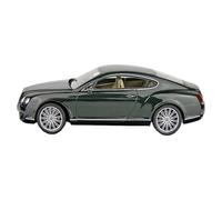 Modelo De Coche Vintage 1:18 para Bentley GTC Continental Modelo Coche Aleación De Fundición A Presión Verde Oscuro Miniatura Vehículo Estático Decoraciones De Mesa