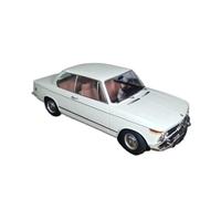 Modelo de Coche Vintage 1:18 para BMW 1502 1802 Coche Clásico Aleación Modelo Coche Estático Retro Regalo Recuerdo Adornos Raros Decoraciones de Mesa(White)