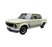 Modelo de Coche Vintage 1:18 para BMW 2002 Tii Modelo Coche Fundido A Presión Exhibición De Colección De Vehículos Clásicos Adorno Estático Decoraciones de Mesa