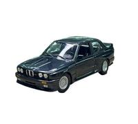 Modelo De Coche Vintage 1 18 para BMW M3 E30 1987 Aleación Negro Modelo De Coche Sedán Colección Amantes Exhibidor Decoración Decoraciones De Mesa
