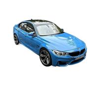 Modelo de Coche Vintage 1:18 para BMW M3 Quinta Generación F80 Aleación Modelo Coche Sedán para Un Amigo Colección Personal De Juguetes Metal Decoraciones de Mesa(Blue)