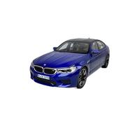 Modelo De Coche Vintage 1:18 para BMW M5 F90 2018 Modelo Coche De Aleación Azul Diseño De Puerta Completa Adecuado para Recuerdo Y Colección Decoraciones De Mesa