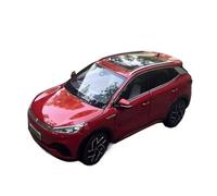Modelo De Coche Vintage 1:18 para BYD Yuan Plus Sedán A Gran Escala Modelo Aleación Roja Exhibición De Dormitorio Sorpresa De Cumpleaños Decoraciones De Mesa