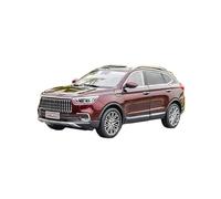Modelo De Coche Vintage 1:18 para Cheetah Mattu SUV Modelo De Coche De Aleación Simulación Diecast Juguete Colección Adornos Estáticos Decoraciones De Mesa(Red)