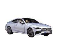 Modelo De Coche Vintage 1:18 para CLE 2024 Coche Aleación para Parejas Modelo Coche Exhibición Estática Edición Coleccionable Modelo Decorativo Decoraciones De Mesa(Silver)