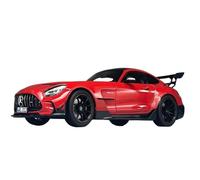 Modelo De Coche Vintage 1:18 para El Modelo Coche Aleación Mercedes-Benz AMG GT Series 2021 Simulación De Escena Juego Realista De Vehículos Decoraciones De Mesa(Red)