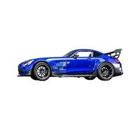 Modelo De Coche Vintage 1:18 para El Modelo Coche Aleación Mercedes-Benz AMG GT Series 2021 Simulación De Escena Juego Realista De Vehículos Decoraciones De Mesa(Blue)