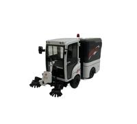 Modelo De Coche Vintage 1:18 para El Modelo De Adorno Mecánico del Vehículo De Limpieza De Aleación De Barredora Articulada Fulongma Decoraciones De Mesa
