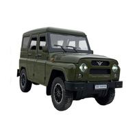 Modelo De Coche Vintage 1/18 para El Modelo De Automóvil A Gran Escala Aleación Watts Hunter con Sonido Y Luz Juguete Todoterreno con Retroceso Decoraciones De Mesa(Green)