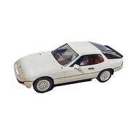 Modelo De Coche Vintage 1/18 para El Modelo De Coche Aleación Porsche 924 Turbo Exhibición De Espacio Blanco Soporte Colección Decoración Decoraciones De Mesa