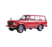 Modelo De Coche Vintage 1:18 para El Vehículo Todoterreno SUV Toyota Land Cruiser Quinta Generación LC60 Escala Aleación Colección Automóviles Decoraciones De Mesa