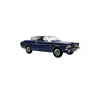 Modelo de Coche Vintage 1/18 para Ford Taurus Taunus GXL Coupe Escala Modelo Coche Aleación Pequeño Fundición A Presión Azul Coleccionista Decoraciones de Mesa