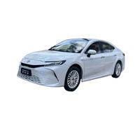 Modelo De Coche Vintage 1:18 para GAC Toyota Camry Modelo De Novena Generación Modelo De Aleación Blanca Exhibición De Colección De Ventana Decoraciones De Mesa