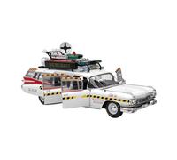 Modelo de Coche Vintage 1/18 para Ghost Hunting 1A Elite X5470 Diecast Puerta Abierta Modelo De Coche Miniatura Colección Auto Juguetes Decoraciones de Mesa