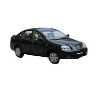 Modelo De Coche Vintage 1:18 para GM Excelle Sedan Simulación De Aleación Modelo De Automóvil Decorativo Adecuado para Fiestas Y Coleccionables Decoraciones De Mesa(Black)