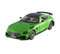 Modelo De Coche Vintage 1:18 para Mercedes AMG Green Devil GTR Modelo De Coche Deportivo Simulación De Metal Modelo Decoración del Hogar Decoraciones De Mesa