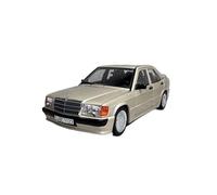 Modelo De Coche Vintage 1:18 para Mercedes-Benz 190E 2.3-16 EVO Versión Alerón Trasero Aleación Completamente Abierto Modelo Coche 1984 Decoraciones De Mesa