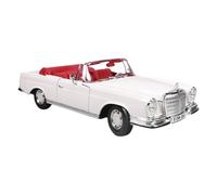 Modelo De Coche Vintage 1:18 para Mercedes Benz 280SE 1967 Coche Clásico Vintage Simulación Retro Decoración Modelo De Aleación Exhibición Decoraciones De Mesa