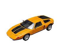 Modelo De Coche Vintage 1:18 para Mercedes-Benz C111 Versión Conceptual Puerta De ala De Gaviota Modelo De Aleación Simulación Adornos Naranjas Decoraciones De Mesa