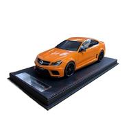 Modelo De Coche Vintage 1:18 para Mercedes-Benz C63 AMG KH Modelo De Resina Coche Adulto Cumpleaños Vacaciones Sorpresa Juguetes De Viaje Decoraciones De Mesa