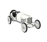 Modelo De Coche Vintage 1:18 para Mercedes Targa Florio 1924 Modelo De Coche De Aleación Blanco Retro Clásico Convertible De Cuatro Ruedas Decoraciones De Mesa