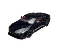 Modelo De Coche Vintage 1:18 para Nissan GT-R50 Modelo De Coche De Aleación Coleccionable Multicolor Adorno De Coche Fundido A Presión Decoraciones De Mesa(Black)