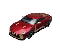 Modelo De Coche Vintage 1:18 para Nissan GT-R50 Modelo De Coche De Aleación Coleccionable Multicolor Adorno De Coche Fundido A Presión Decoraciones De Mesa(Red)