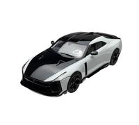 Modelo De Coche Vintage 1:18 para Nissan GT-R50 Modelo De Coche De Aleación Coleccionable Multicolor Adorno De Coche Fundido A Presión Decoraciones De Mesa(White)