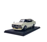 Modelo de Coche Vintage 1/18 para Nissan Laurel 2000SGX C130 Modelo Coche De Resina Vehículo De Juguete Coleccionable Exclusivo Decoraciones de Mesa