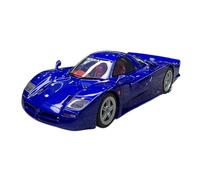Modelo De Coche Vintage 1:18 para Nissan R390 GT1 Road Car 1997 Modelo De Coche De Resina Exclusivo Coleccionable Decoración Azul Decoraciones De Mesa