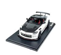 Modelo De Coche Vintage 1:18 para Nissan Top Secret Fairlady Z (Rz34) Modelo Coche Aleación Blanca Vehículo De Fundición A Escala para Amigos Decoraciones De Mesa