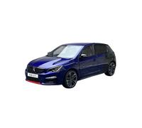 Modelo de Coche Vintage 1:18 para Peugeot 308 GTI 2018 Modelo Coche De Resina Decoración Estática Colección De Oficina En Casa Decoraciones de Mesa