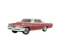 Modelo de Coche Vintage 1:18 para Pontiac Grand Prix 1962 Modelo De Coche Deportivo Retro Colección Clásica Colores Exhibición Decoraciones de Mesa
