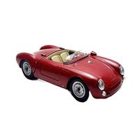 Modelo De Coche Vintage 1/18 para Porsche 550A Modelo De Coche De Aleación A Gran Escala Modelo Decorativo Juguetes Sorpresa Rojo Decoraciones De Mesa