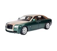 Modelo De Coche Vintage 1:18 para Rolls-Royce Gust Ghost Aleación Fundición A Presión Decoración Modelo De Coche Exhibición para Aficionados Decoraciones De Mesa(Green)