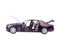Modelo De Coche Vintage 1:18 para Rolls-Royce Gust Ghost Aleación Fundición A Presión Decoración Modelo De Coche Exhibición para Aficionados Decoraciones De Mesa(Purple)