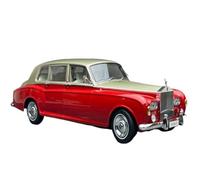 Modelo de Coche Vintage 1/18 para Rolls-Royce Phantom Vi Classic Modelo Coche Clásico Aleación Completamente Abierta Vehículos Juguete Decoraciones de Mesa