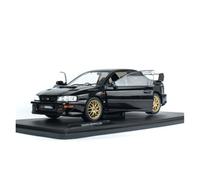 Modelo De Coche Vintage 1:18 para Subaru Impreza 22B Negro Clásico Juguete Aleación Fundición A Presión Modelo Coche Dos Puertas 1998 Decoraciones De Mesa