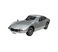 Modelo De Coche Vintage 1:18 para Toyota 2000GT 1967 Modelo Coche Aleación Estática Modelo De Colección Sorpresa para Fiesta De Cumpleaños Decoraciones De Mesa(Silver)