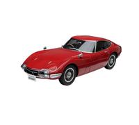 Modelo De Coche Vintage 1:18 para Toyota 2000GT 1967 Modelo Coche Aleación Estática Modelo De Colección Sorpresa para Fiesta De Cumpleaños Decoraciones De Mesa(Red)