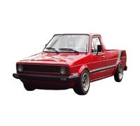 Modelo de Coche Vintage 1:18 para Volkswagen Caddy MK1 1982 Modelo Coche De Aleación Clásicos Colección Nostalgia para Adultos para Amigos Decoraciones de Mesa