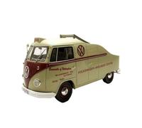 Modelo De Coche Vintage 1/18 para Volkswagen VWT1 Modelo Coche Resina De Autobús Modificado Colección De Vehículos Raros Serie De Decoración Decoraciones De Mesa