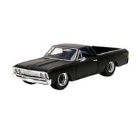 Modelo de Coche Vintage 1:24 para Chevrolet EL Camino 1967 Diecast Mini Car Model Collection Vehículos Juego De Patio Juguete Decoraciones de Mesa
