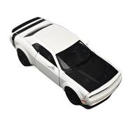 Modelo De Coche Vintage 1:24 para Dodge Challenger SXT 2023 Superdeportivo Modelo De Coche De Aleación Modelo Decoración Metal Multicolor Decoraciones De Mesa(White)