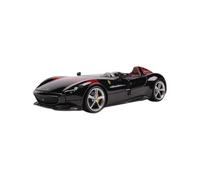 Modelo De Coche Vintage 1:24 para Ferrari Monza SP1 Superdeportivo De Aleación Negra Modelo De Coche Colección Serie Decoración RARA Decoraciones De Mesa