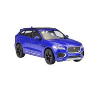 Modelo De Coche Vintage 1 24 para Jaguar F Pace Tipo XJ XF Modelo Coche De Aleación Raro Recuerdo De Vacaciones Decoración del Hogar Decoraciones De Mesa(Blue)