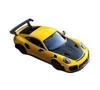 Modelo De Coche Vintage 1:24 para Porsche 911RSR Modelo De Coche De Aleación Amarilla Regalo Familiar para Vacaciones Sorpresa Adornos De Coche Decoraciones De Mesa
